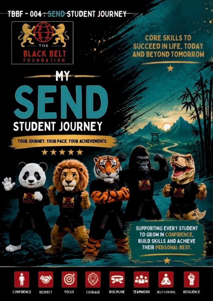 SEND Student Journey cover The Black Belt Foundation Chorley